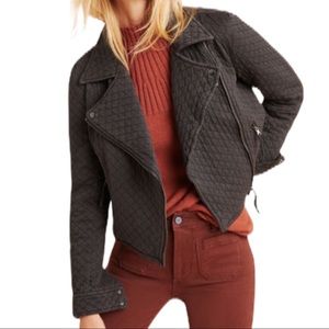 Anthropologie Marrakech Quilted Moto Jacket
